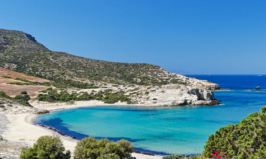 Livadia beach of Antiparos, Greece