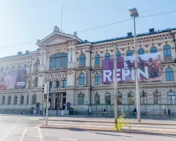 Helsinki, Finland - August 5, 2021: Ateneum Art Museum.