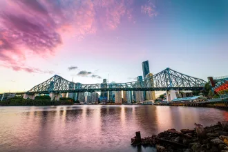 Story Bridge in Brisbane, Australia