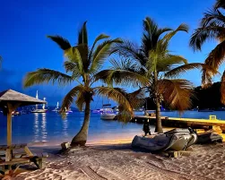 Twilight at Great Bay Beach, Jost Van Dyke , British Virgin Islands
