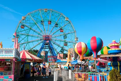 New York, NY, U.S.A. - Wonder Wheel: Luna Park in Coney Island