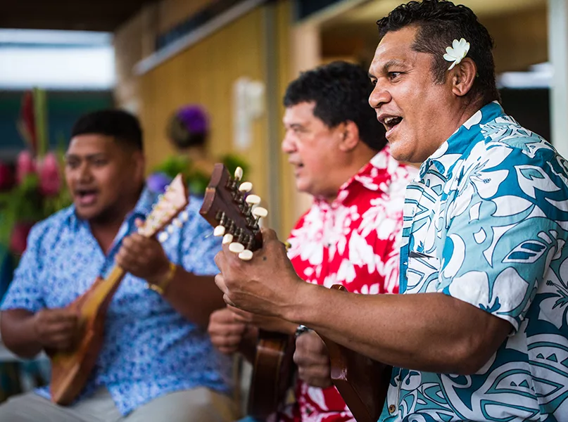 travel between cook islands