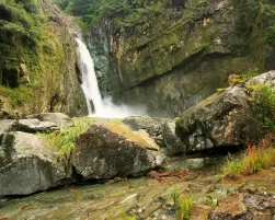 Dominican Republic Natural Waterfall