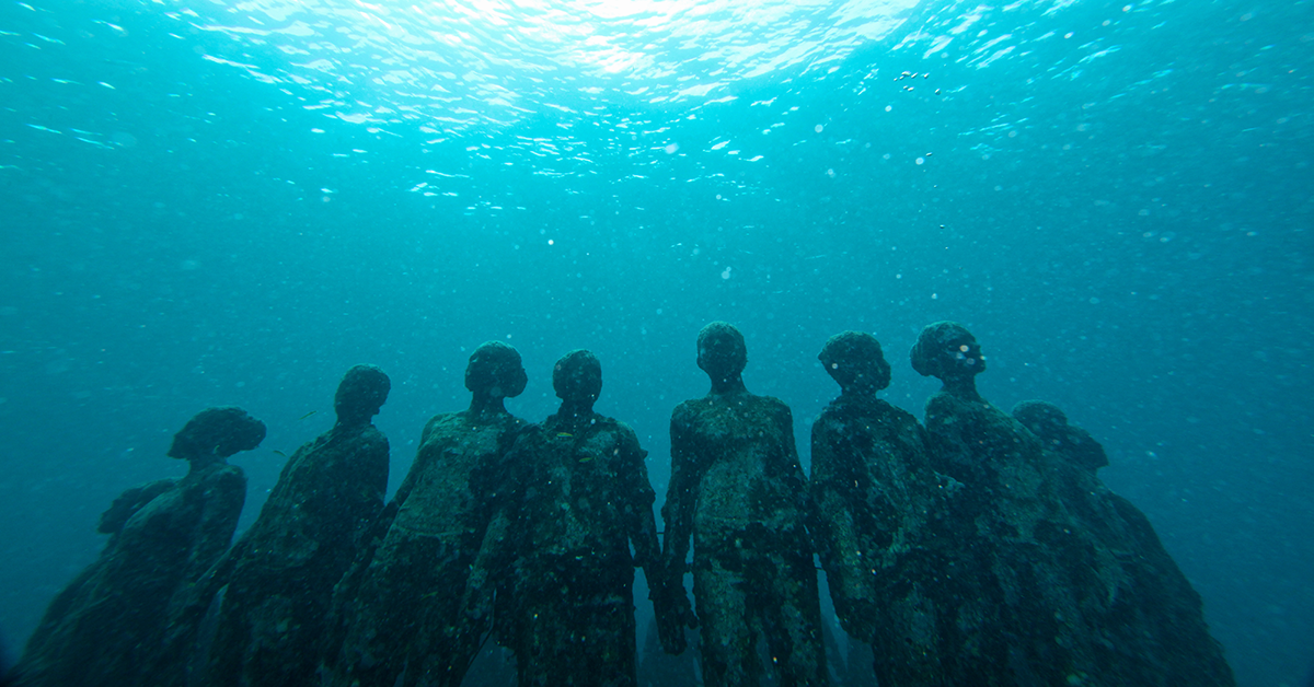 Grenada Underwater Sculpture Park In Focus Outlook Travel Magazine