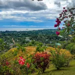 View of Honiara from the top of hill