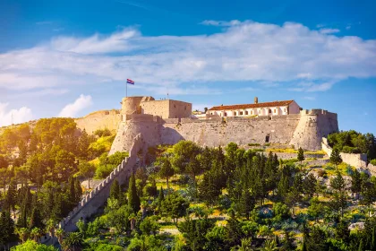 The Fortica fortress (Spanish Fort or Spanjola Fortres), Hvar, Croatia
