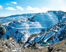 Amiantos Winter Panorama, Troodos, Cyprus