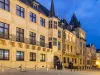 Grand Ducal Palace in the dusk, Luxembourg city