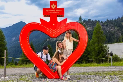 Fotoshooting in Malbun