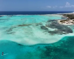 Sorobon Beach At Kralendijk Bonaire Netherlands Antilles