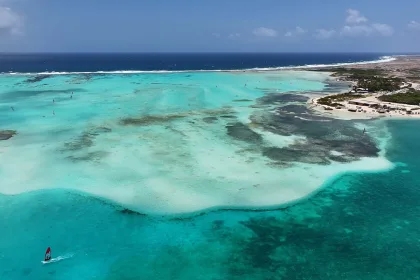 Sorobon Beach At Kralendijk Bonaire Netherlands Antilles
