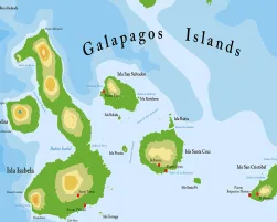 Galapagos Islands Map