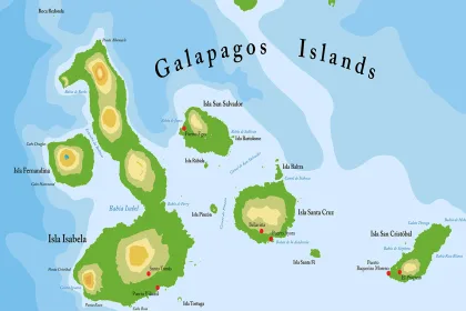 Galapagos Islands Map