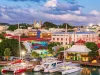 St. John's, Antigua overlooking Redcliffe Quay