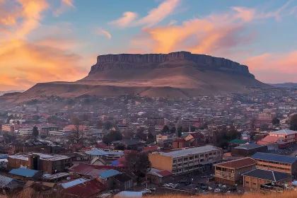 Great City in the World Evoking Maseru in Lesotho