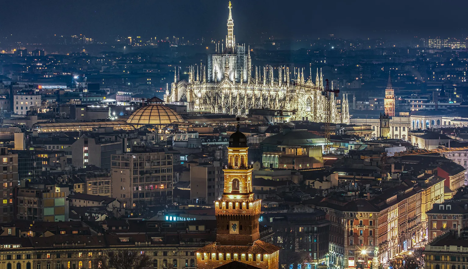 Milano dalla Torre Branca