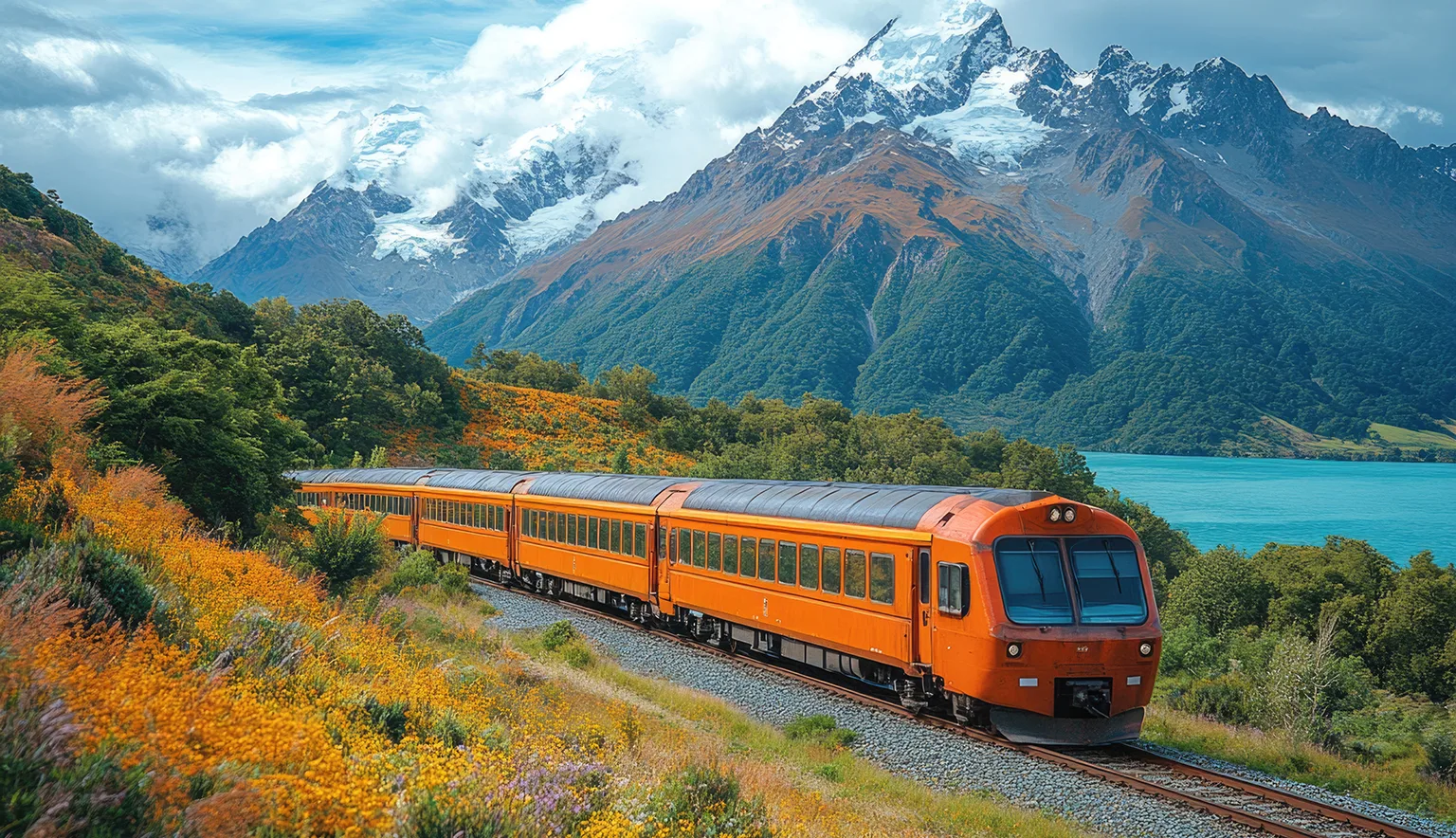 Stunning Railroad Journeys: Exploring New Zealand's Scenic Train