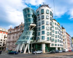 Dancing House in Prague, Czech Republic
