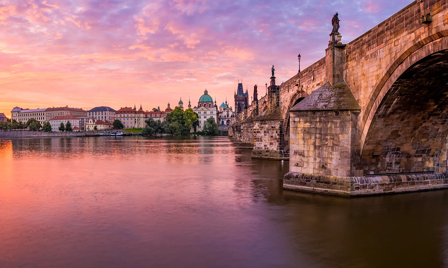 The Charles Bridge of Prague