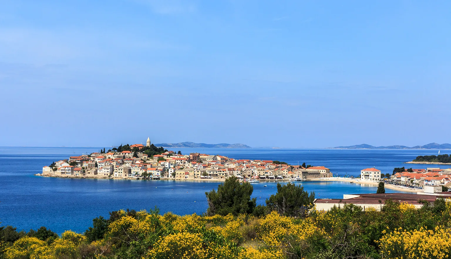 Croatian coastal town of Primošten