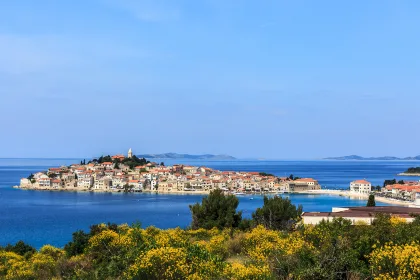 Croatian coastal town of Primošten