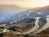 Jebel Jais road in UAE