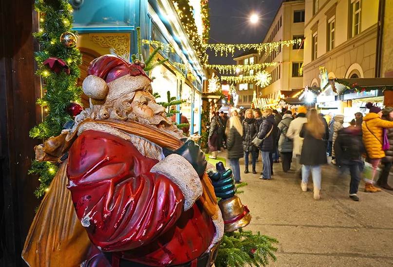 Christmas market decoration