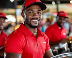 Trinidad and Tobago showcasing traditional steelpan music
