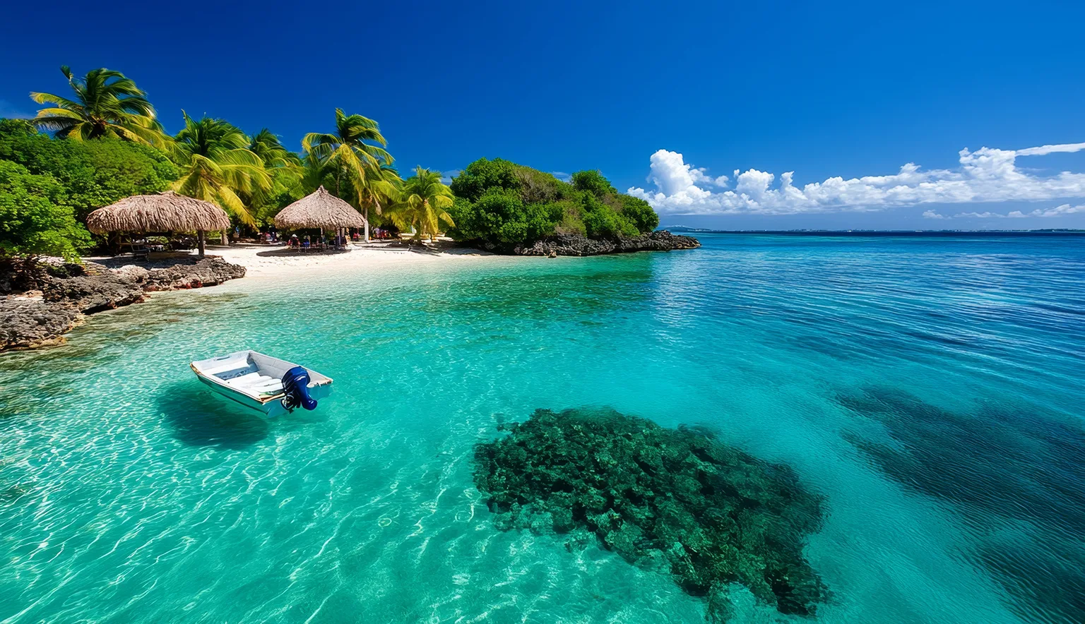 Trinidad and Tobago's serene Buccoo Reef, a popular spot for snorkelling