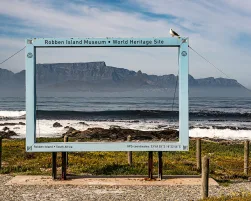 Cape Town, view from Robben Island