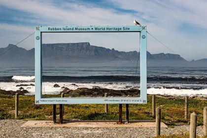 Cape Town, view from Robben Island