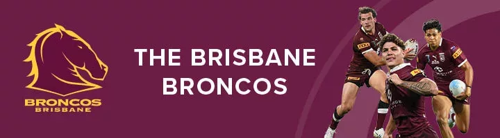 Brisbane Broncos diamond banner