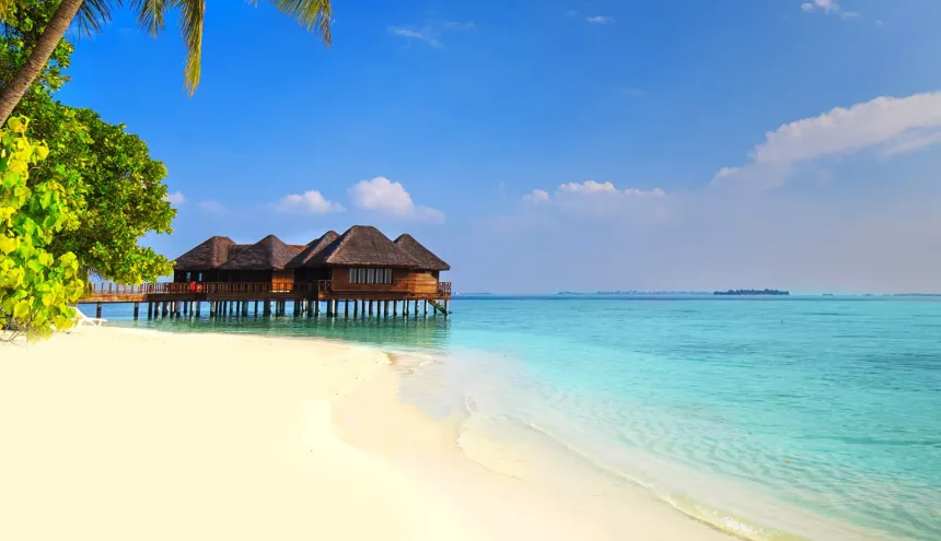 maldives travel brochure