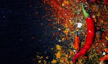 tiffin box red pepper