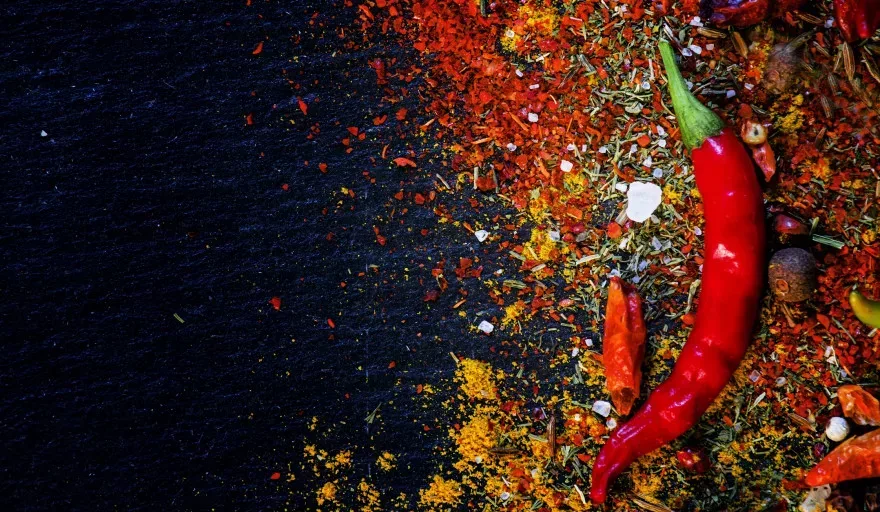 tiffin box red pepper